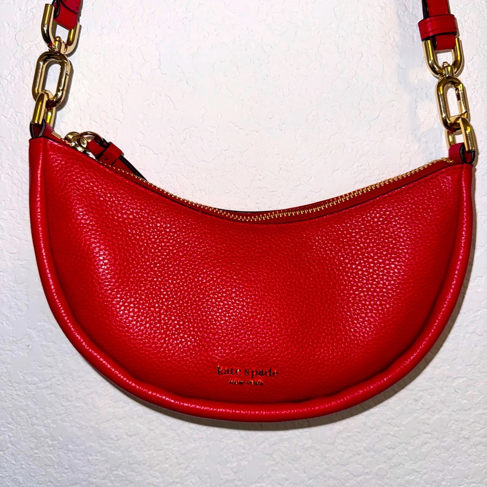 Kate spade red crossbody
